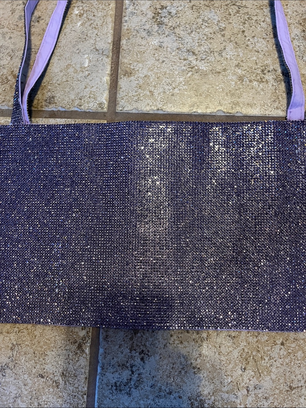 12th Tribe Purple Sparkle Sequin Cami Tank Size Small NWT - Picture 3 of 12